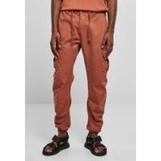 Cargobyxor - Orange Urban Classics Herrbyxor, cargo, joggingbyxor, terrakotta, XXL, Terrakotta