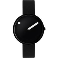 Picto Watches Picto 43360-4112B Black Small with Black Black Leather