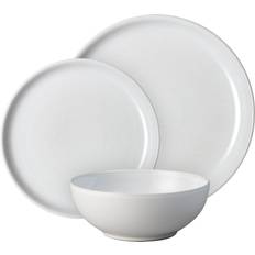 Denby Elements 12 Coupe Tableware Dinner Set 12pcs