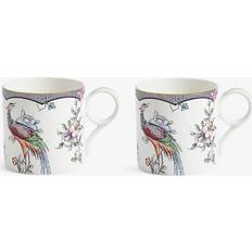 Wedgwood Fortune Flower-motif Bone-china Cup