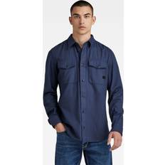 G-Star Herre Skjorter G-Star Marine Slim Shirt Dark blue Men