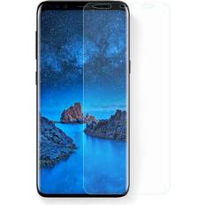 Galaxy S9 Plus fuld dækning blød skærmbeskytter hærdet glas