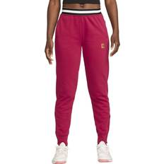 Tennis - Women Pants & Shorts Nike Women's Court Dri-FIT Heritage French Terry Tennis Pants in Red, FB4157-620