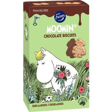 Snacksit ja Näkkileivät Fazer Moomin Chocolate Biscuits 175 g