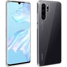 Avizar Silicone case Glossy & matte back cover for Huawei P30 Pro Transparent Clear