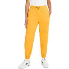 Woman - Yellow Trousers Nike Wmns Sportswear Swoosh Pants" Gr. University Gold"