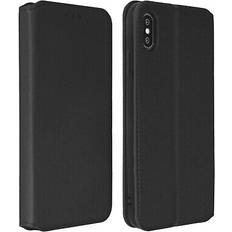 Apple iPhone XS Max Fundas de cartera Avizar Funda iPhone XS Max libro billetera función soporte Negra negro