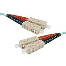 Connect EXC Fiber Patch Cord OM4 50/125 Aqua