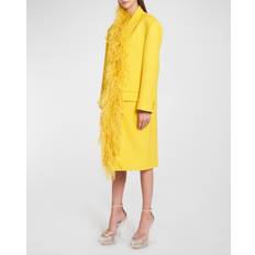 Valentino Frakker Valentino EMBROIDERED DRY TAILORING WOOL COAT Wo TUSCAN SUN