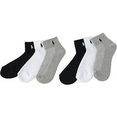 Ralph Lauren Women Socks Ralph Lauren Ankle Sport Socks 6-Pack Black One