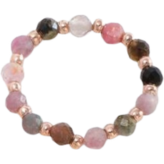 Akvamarin Armband Shein Carved Beads Bracelet - Multicolored