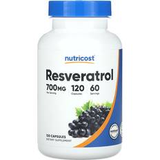 Nutricost Vitaminer & Kosttilskud Nutricost Resveratrol Kapsler 120 stk 120 stk
