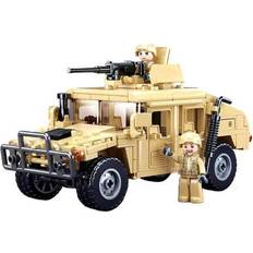 Sluban army Sluban Military Hummer Combat Vehicle Bricks Blocks Construction Toy Army M38 B0837