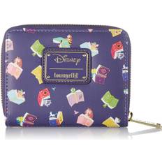 Loungefly disney princess books zip around wallet