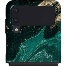 Burga Emerald Pool Elegant Samsung Galaxy Z Flip 4 Case, Tough