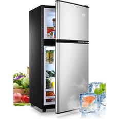 Fridge Freezers KRIB Bling ‎FLS 80 Silver