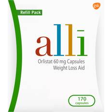 Multivitamins Weight Control & Detox Alli Diet Weight Loss Supplement Pills Orlistat 170 pcs