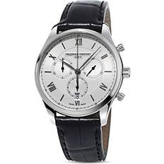 Frederique Constant Watches Frederique Constant Classics Chrono Watch, 40mm Silver/Black