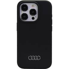 Audi iPhone 15 Pro Max Skal Silicone Svart