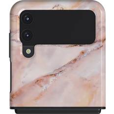 Burga Morning Sunshine Pastel Marble Samsung Galaxy Z Flip 4 Case, Tough