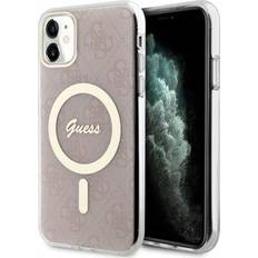 Guess iPhone 11 Mobilskal MagSafe 4G Rosa