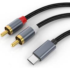 INF USB-C RCA stereolydkabel 1.2