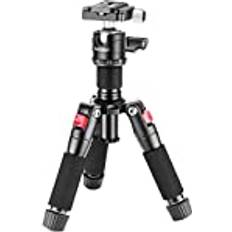 Dslr kamera stativ Neewer Bärbart ministativ för skrivbord – aluminiumlegering 50 centimeter med 360 graders kulhuvud, 1/4 tum snabb skoplatta för DSLR-kamera videokamera, ladda upp till 5 kg