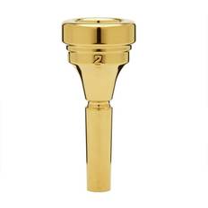 Gold Mouthpieces for Wind Instruments Denis Wick Classic 2 Tenor Horn Mouthpiece, Gold Plate