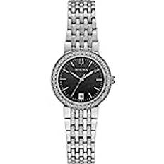 Bulova Horloges Bulova silver womens analogue 96r241