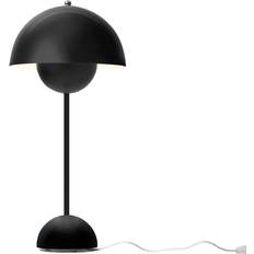 &Tradition Flowerpot VP3 Dull Black Lampe de table 50cm