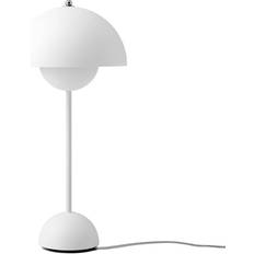 &Tradition Flowerpot VP3 Matt White Table Lamp 50cm