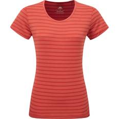 Mountain Equipment Women T-shirts Mountain Equipment Damen Groundup Stripe T-Shirt pink