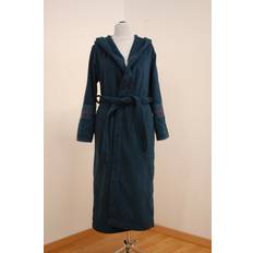 Studio Pip Soft Zellige Bademantel mit Kapuze dark blue