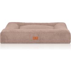 Knuffelwuff Knuffelord Ortopedisk Hundbädd 80 x 60 cm Beige