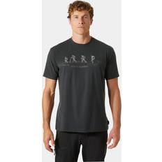 Helly Hansen Men's Skog Recycled Graphic T-Shirt Grey Ebony Grey