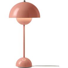 Flowerpot vp3 &Tradition Flowerpot VP3 Beige Red Bordslampa 50cm