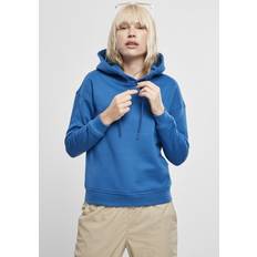 Oberteile Urban Classics Damen Hoody Kapuzenpullover, Sporty Blue