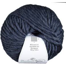 Garn Chunky Wool 100g jeansblå