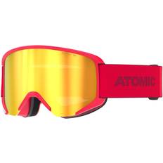 Red Goggles Atomic Savor Stereo Ski Goggles Red Yellow/CAT2