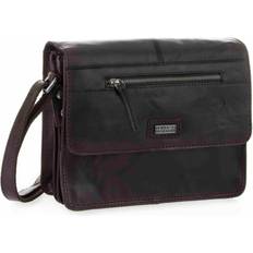 Spikes & Sparrow Tasker Spikes & Sparrow Bronco Crossbody Bag Dark Brown
