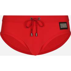 Jersey Trajes de Baño Dolce & Gabbana Swim Briefs With High-cut Leg Burdeos