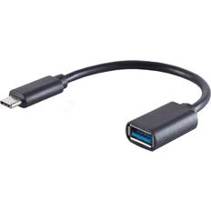 Shiverpeaks Usb c 3.0 otg adapter usb typ-c zu a buchse handy samsung 12cm