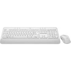 Logitech Wit Toetsenborden Logitech Signature MK650 for Business Tastatur-und-Maus-Set