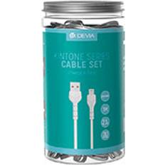 devia Kintone Lightning USB-A kabel 1m 2,1A