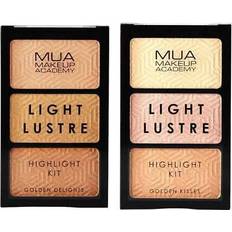 Mua Mua Makeup Academy Light Lustre Trio Highlight Golden Delights