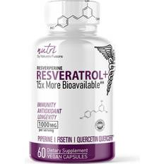 Nutri Nutri Resverperine+ Trans-Resveratrol with Fisetin 1000 60 pcs