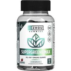 Zhou Supergreens Max Gummies Raspberry