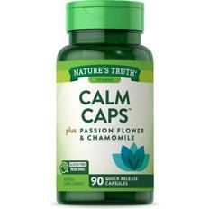 Nature's Truth Calm Caps Plus Passionflower & Chamomile 90 Rapid-Release Capsules 90 pcs