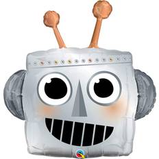 Qualatex Robot Head Helium Foil Giant Balloon 89cm 35 in