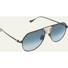 Solbriller ANNA-KARIN KARLSSON Miss Rosell 2.0 Sunglasses - Black/Gold